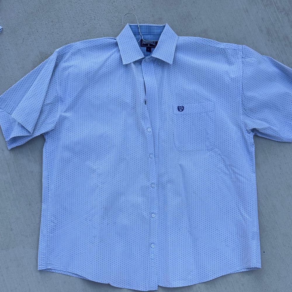 Classic Light Blue Dress Shirt for Men